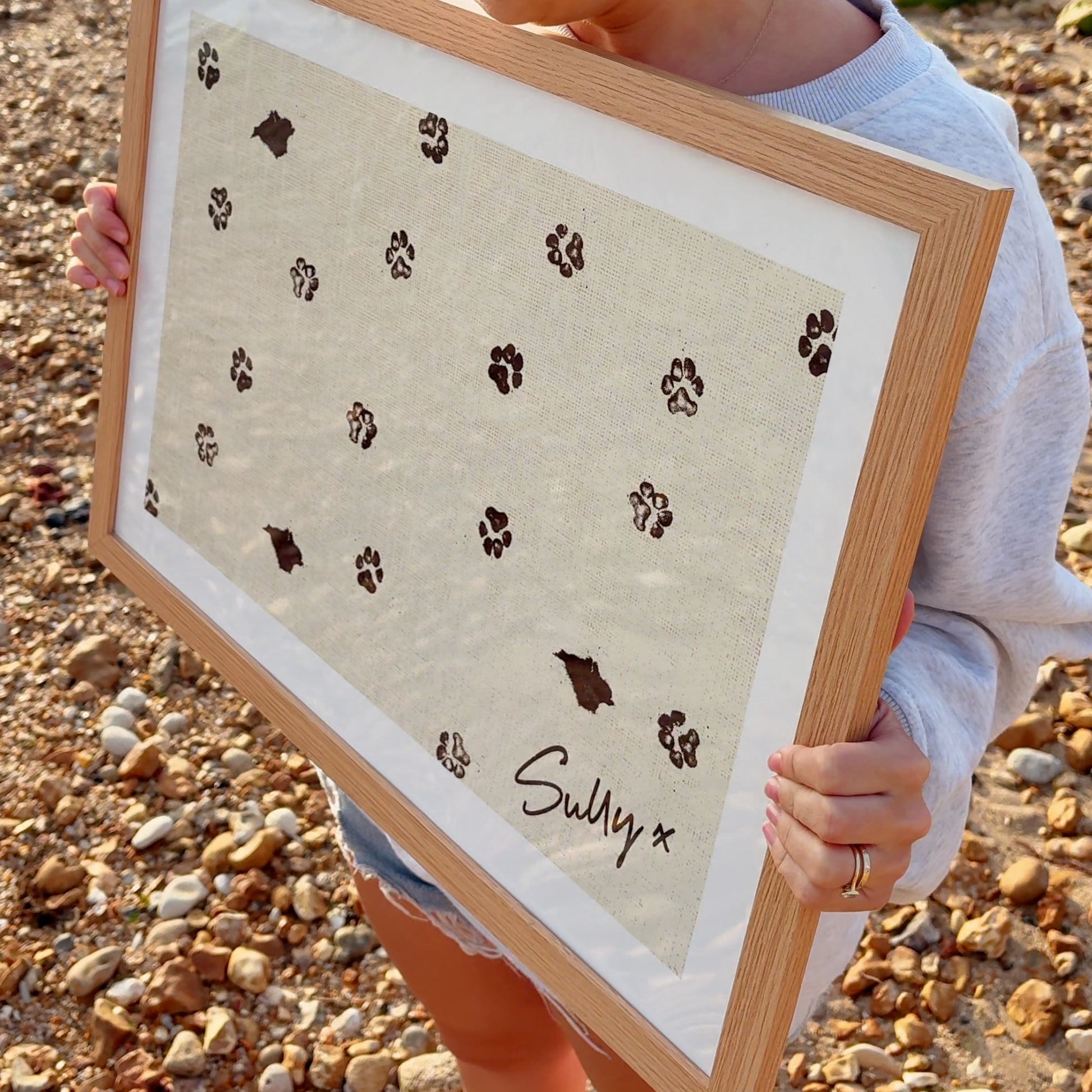 Custom IOW Paw Print Keepsake™