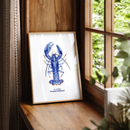 Homarus IOW Lobster Print