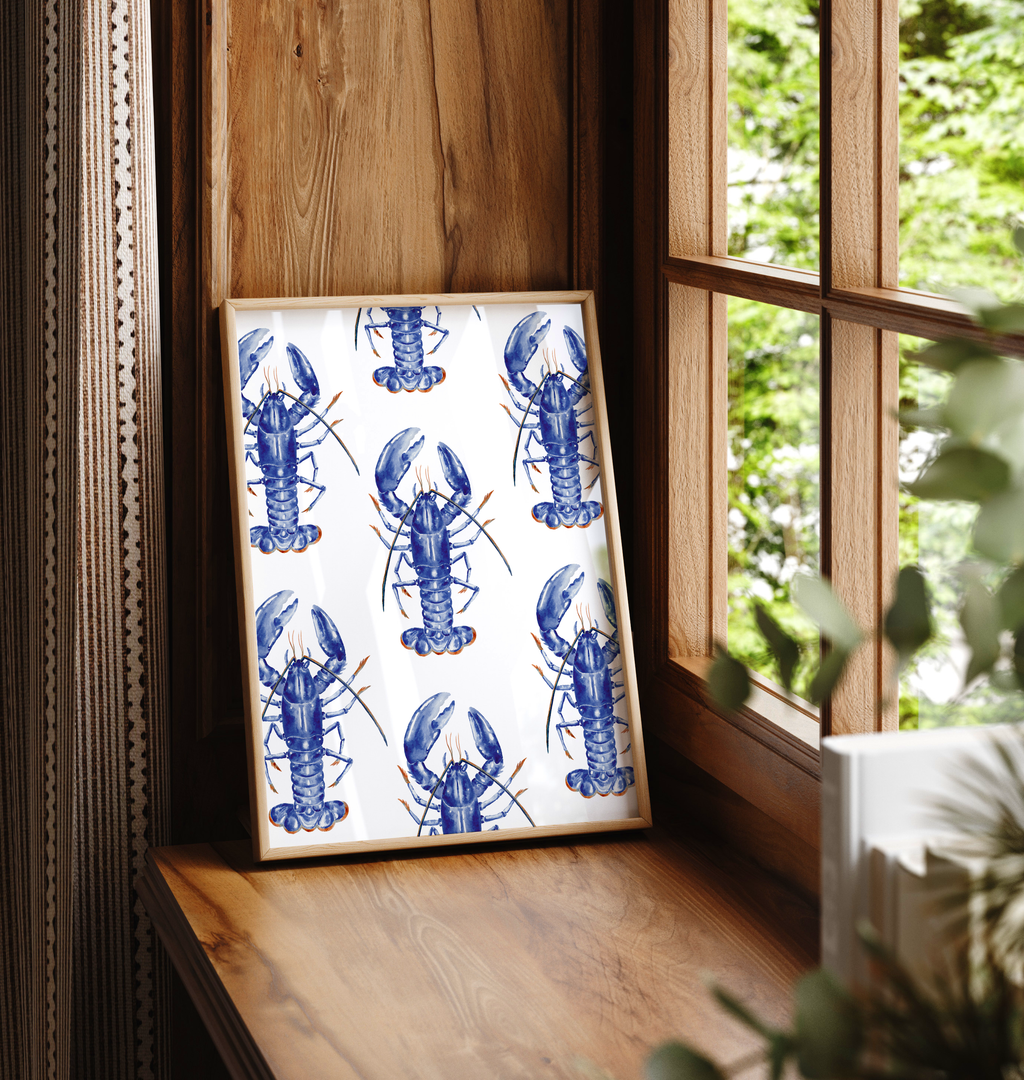 Lots of IOW Lobster Print