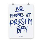 No Phones at Freshy Bay