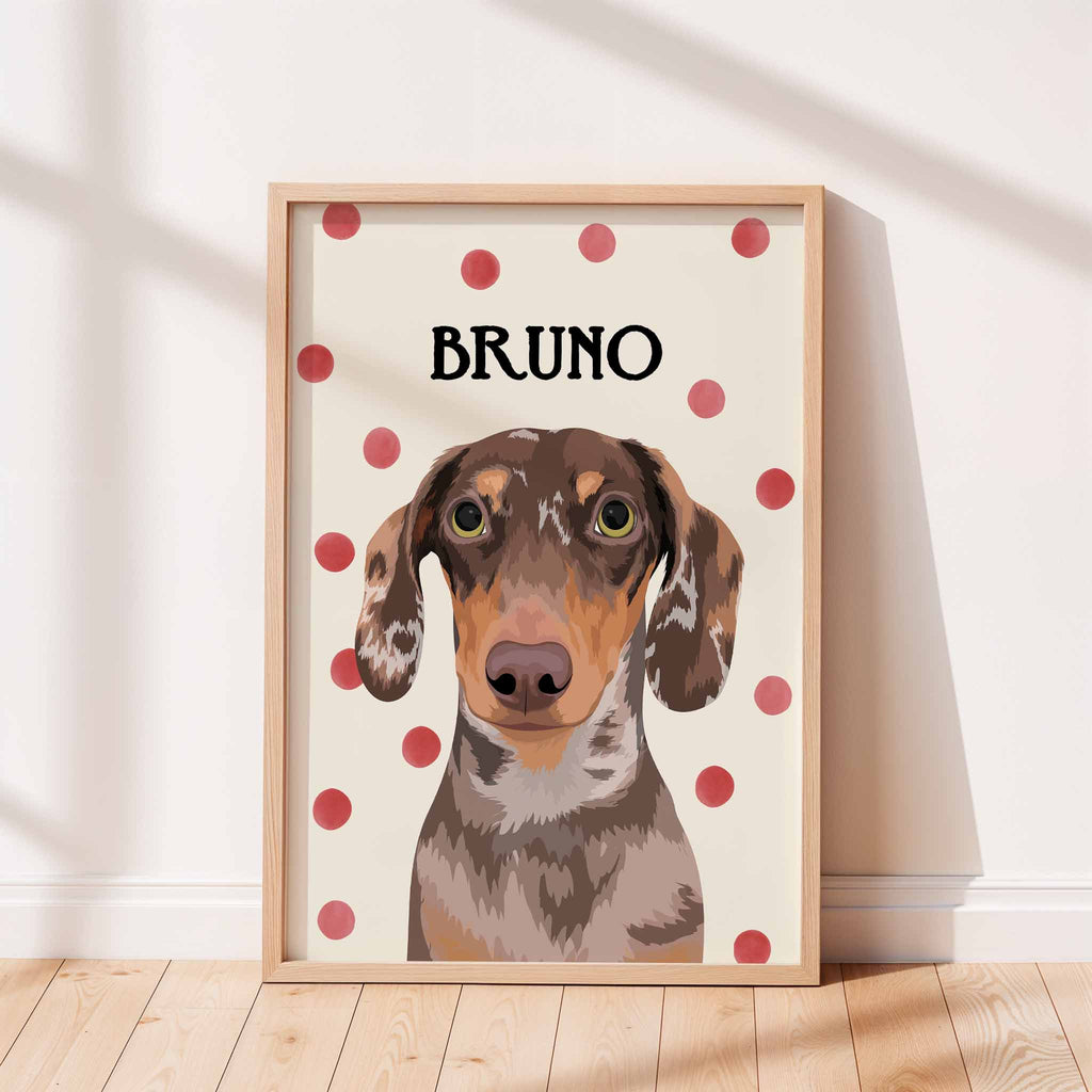 Custom Pet Portrait - Polka Dot ™ (NEW)