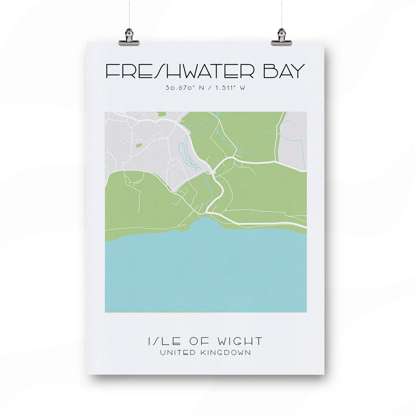 Happy Days Geographic Print