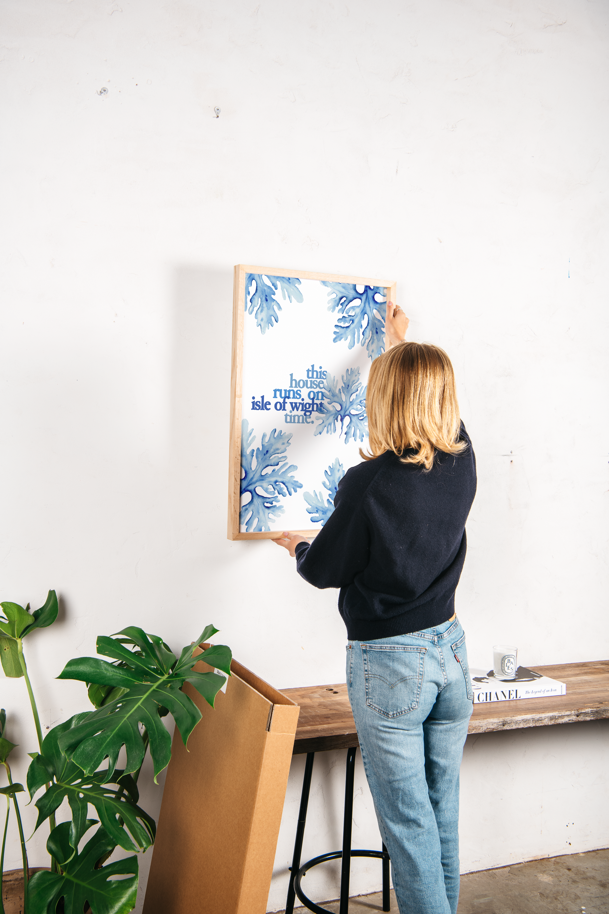 This House Runs on Isle of Wight Time Print