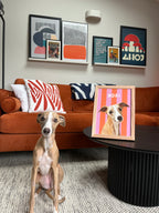 Custom Pet Portrait - Beach Stripes ™