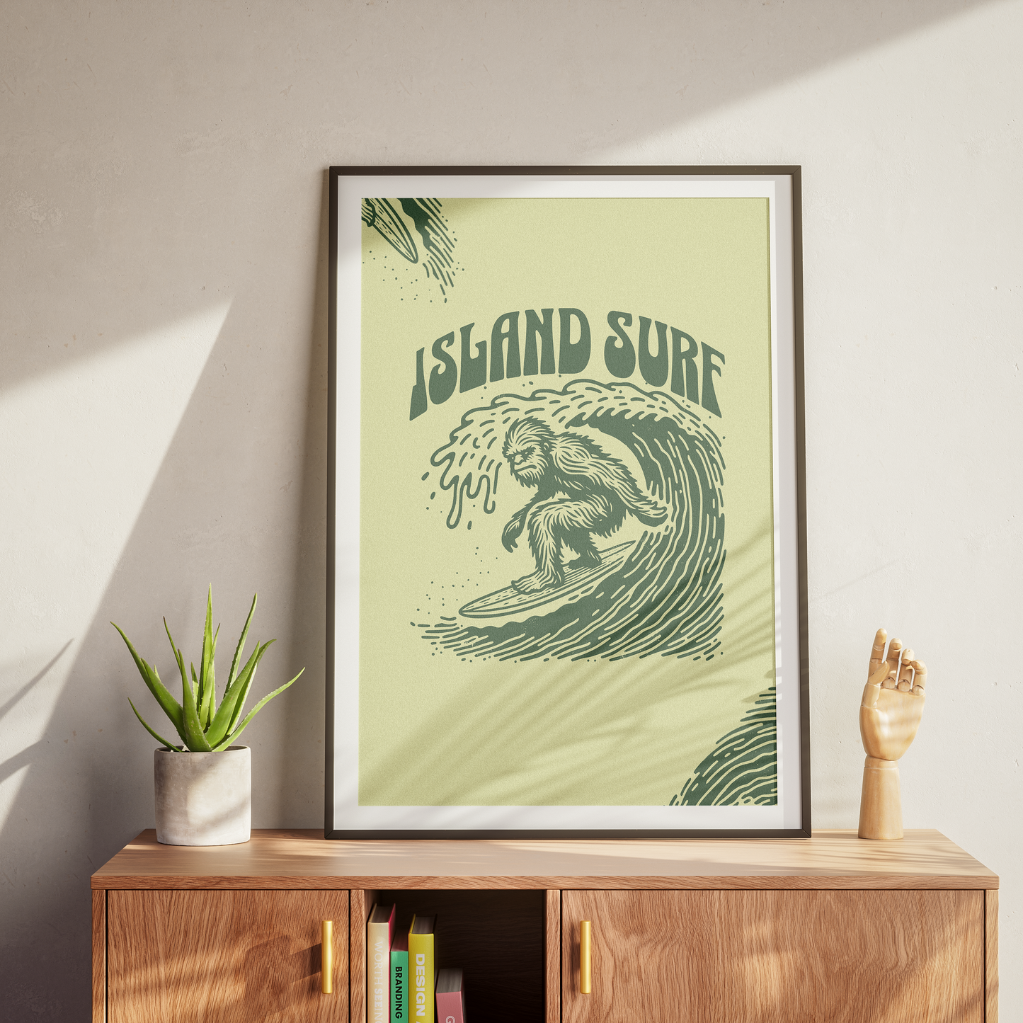 Island Surf Print