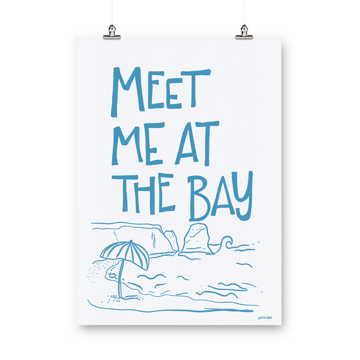 Meet Me at The Bay Print