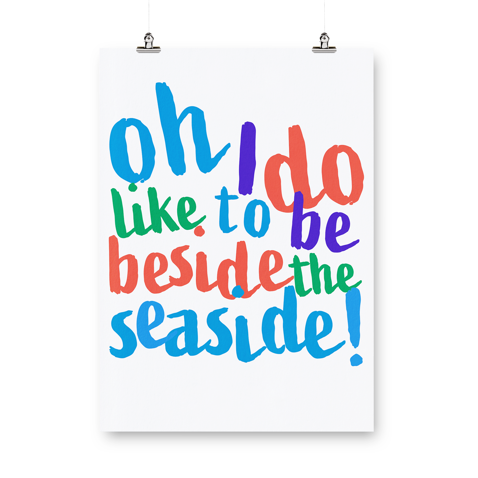 To Be Beside the Seaside