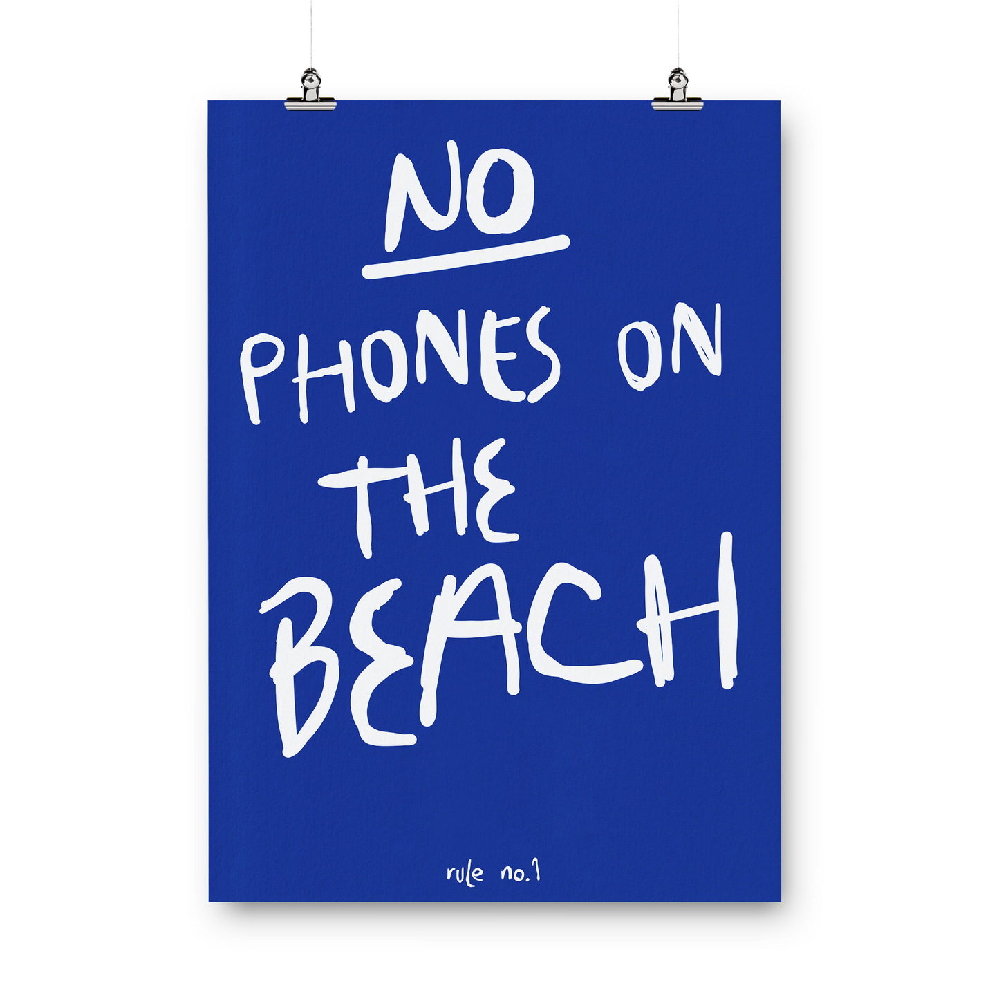 No Phones at the Beach