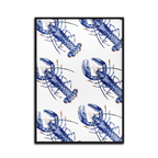 Lots of IOW Lobster Diagonal Print