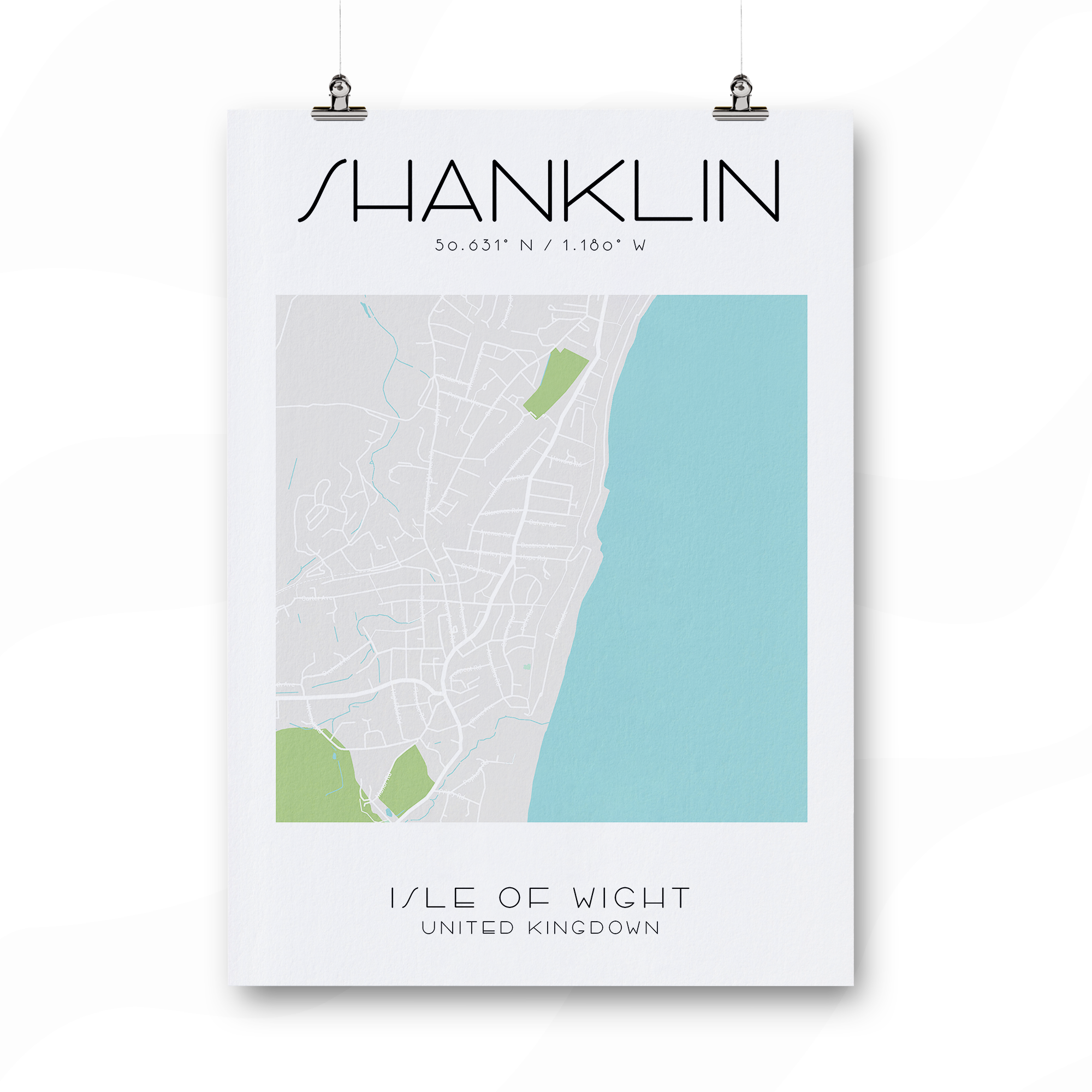 Happy Days Geographic Print