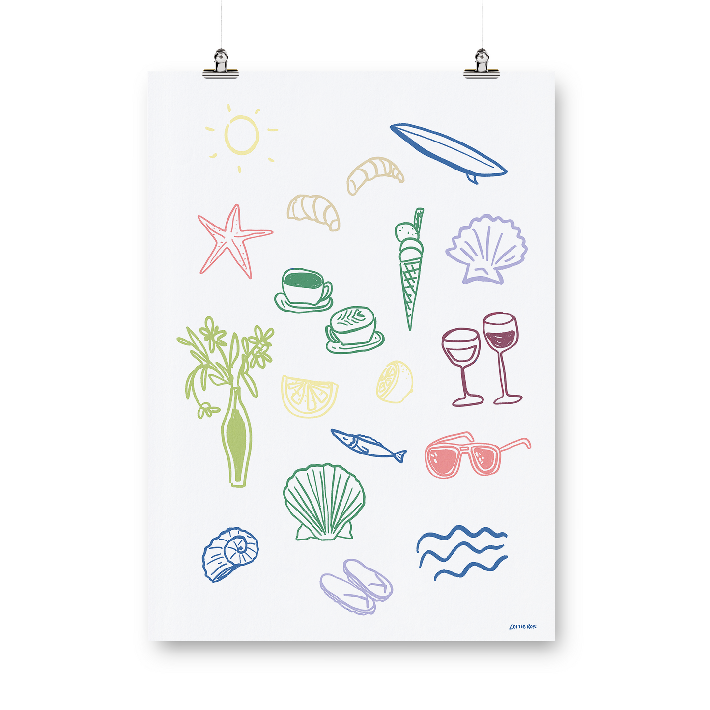 Take Me to The Beach Print