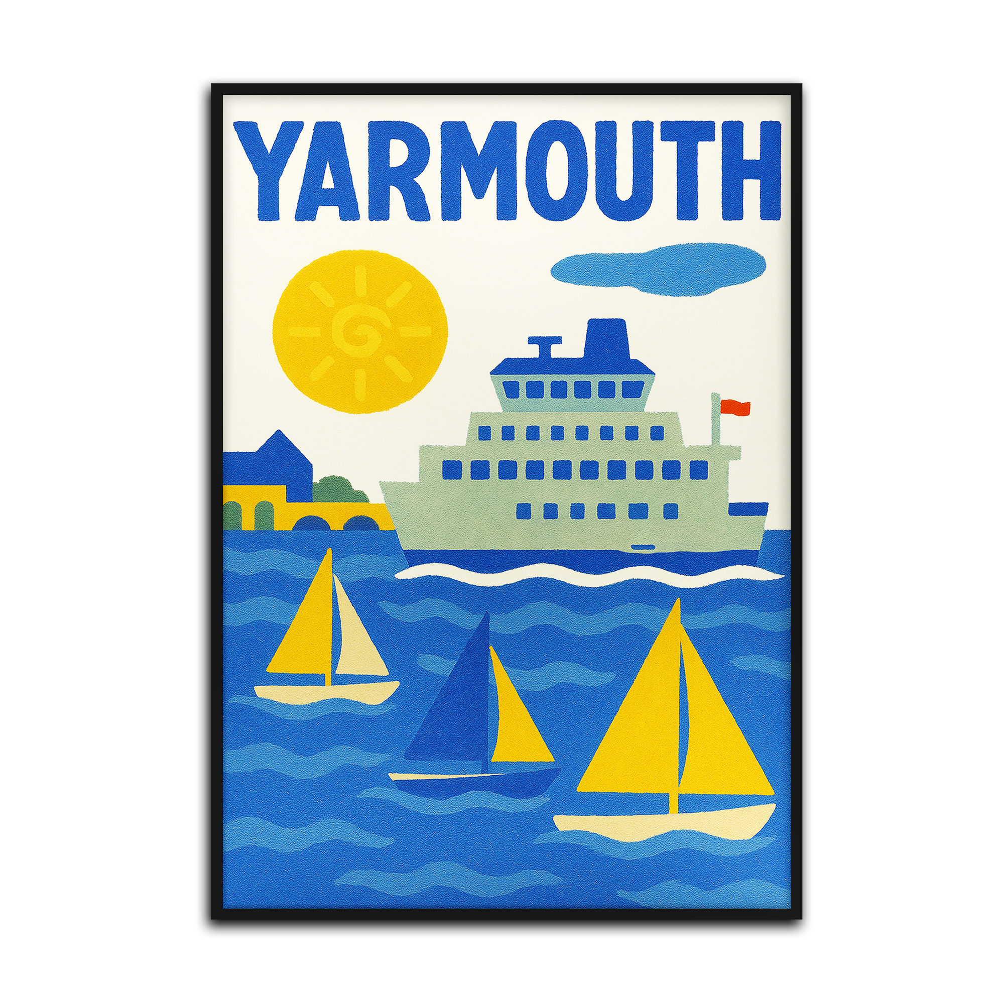 Yarmouth and it's boats