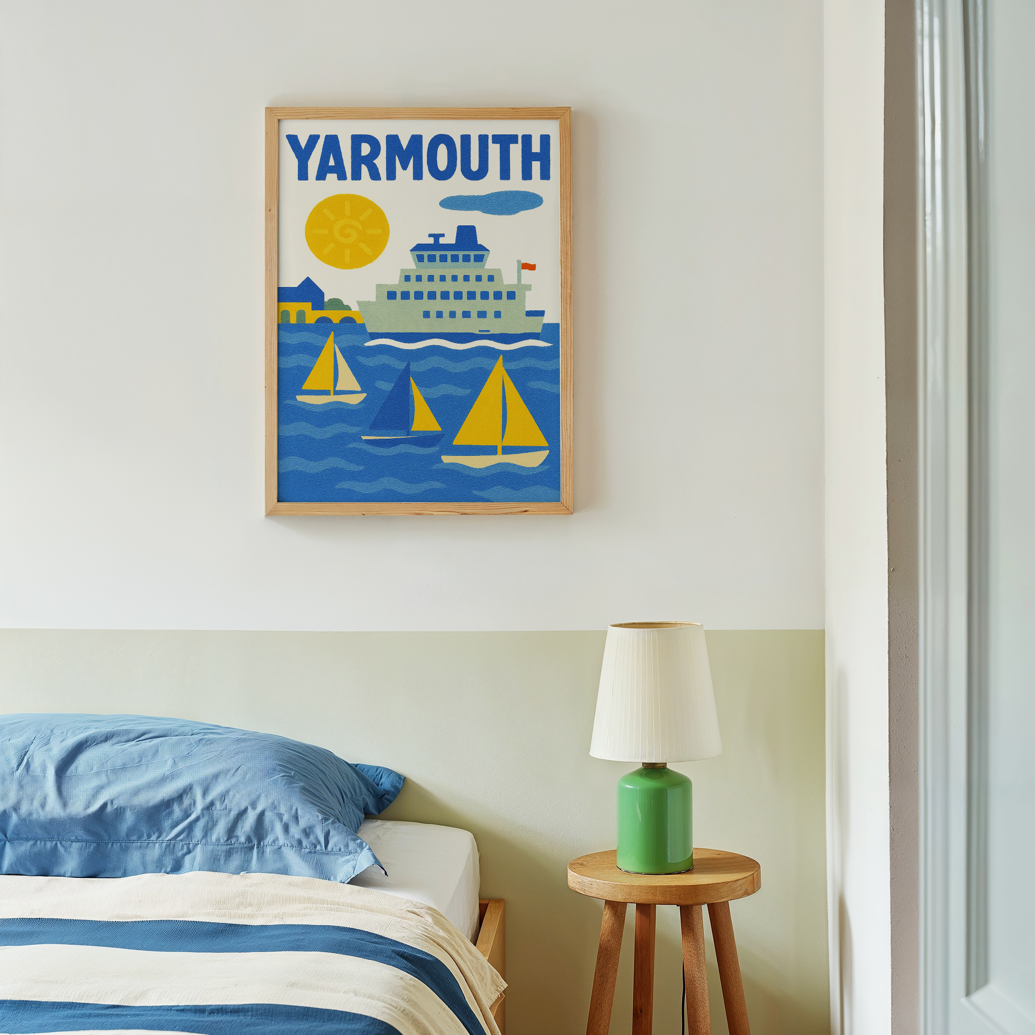 Yarmouth and it's boats