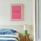 Island Girl It's a State of Mind Print