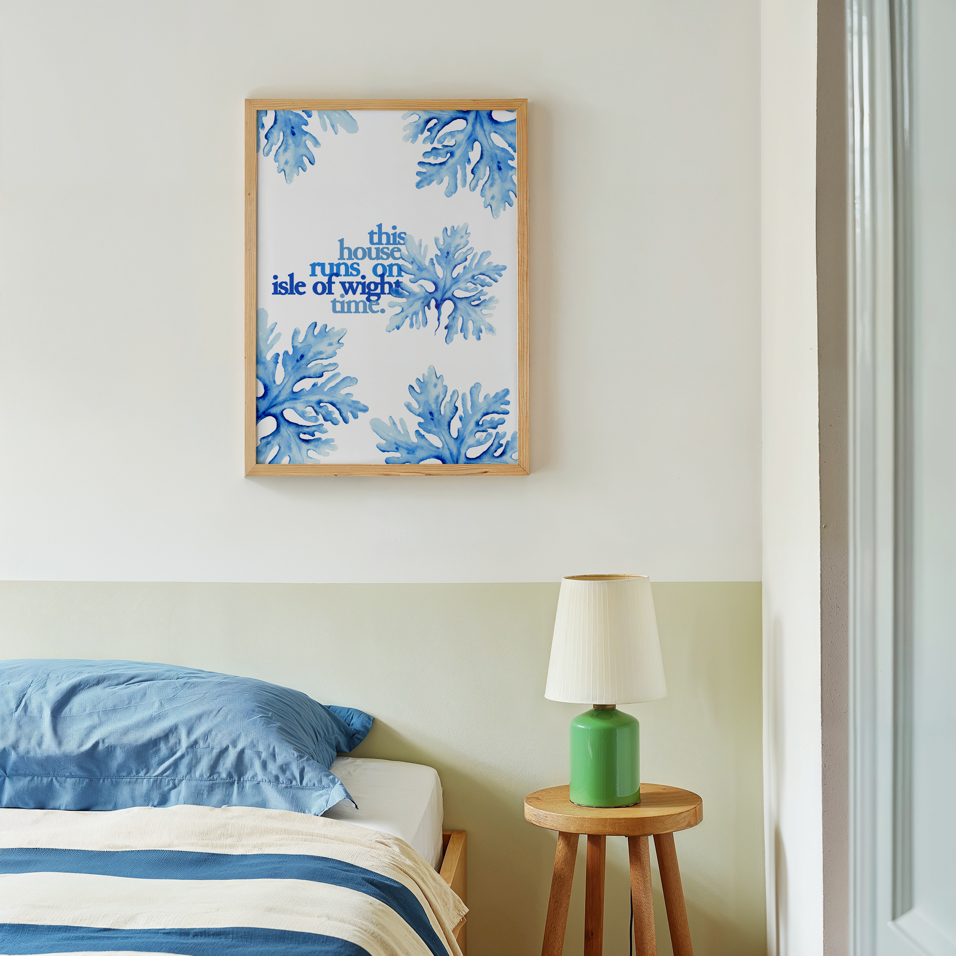 This House Runs on Isle of Wight Time Print